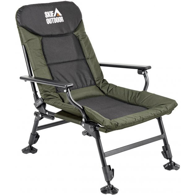 Крісло розкладне Skif Outdoor Comfy L (зелений /чорний) 