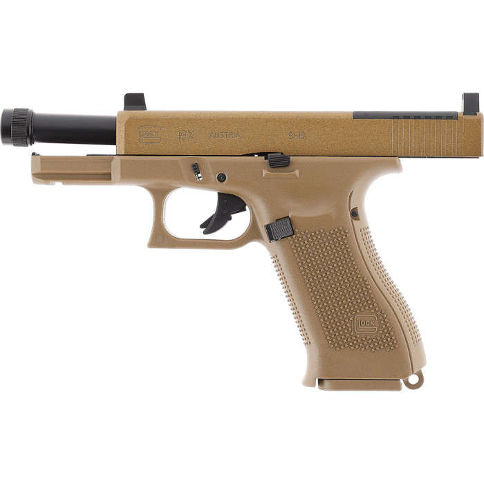 Пневматичний пістолет Umarex Glock 19X MOS COY blowback кал.4,5мм