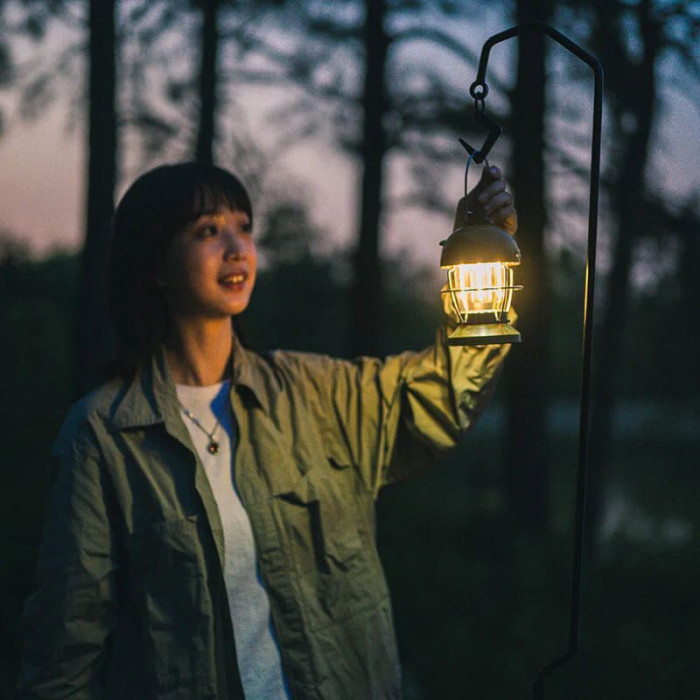 Ліхтар кемпінговий Naturehike NH22ZM007, чорний 