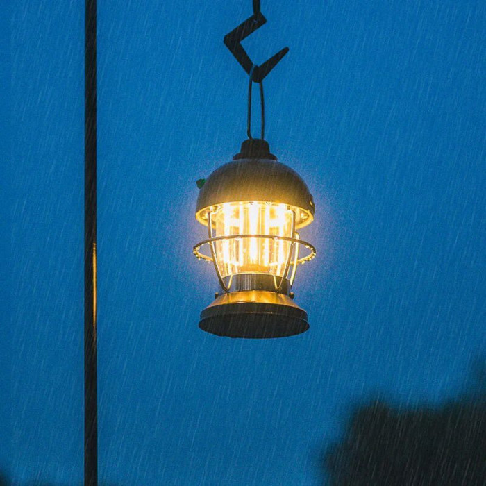 Ліхтар кемпінговий Naturehike NH22ZM007, чорний 