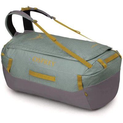 Сумка Osprey Transporter Duffel 95 frosty mint/soundwave grey - O/S - зелений/сірий