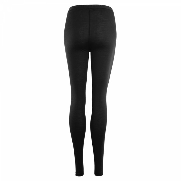 Термокальсони жіночі Aclima LightWool Longs Woman JetBlack, S 