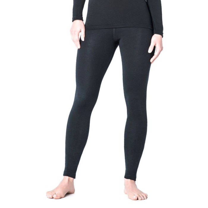 Термокальсони жіночі Aclima LightWool Longs Woman JetBlack, S 