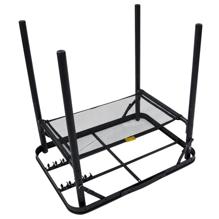 Стіл Bo-Camp Garland 60x45 cm Black/Wood look (1404195) 