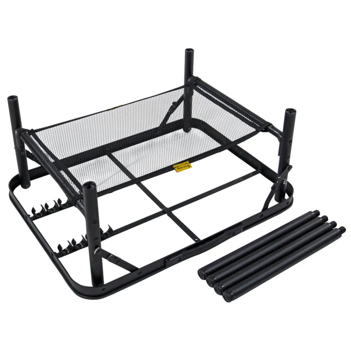 Стіл Bo-Camp Garland 60x45 cm Black/Wood look (1404195) 