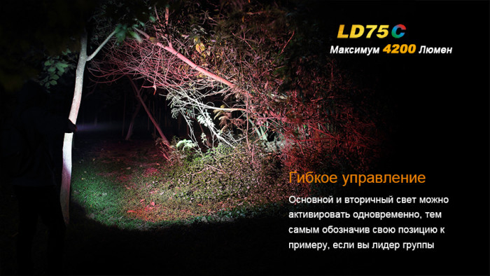 Ліхтар Fenix LD75C Cree XM-L2 (U2) 