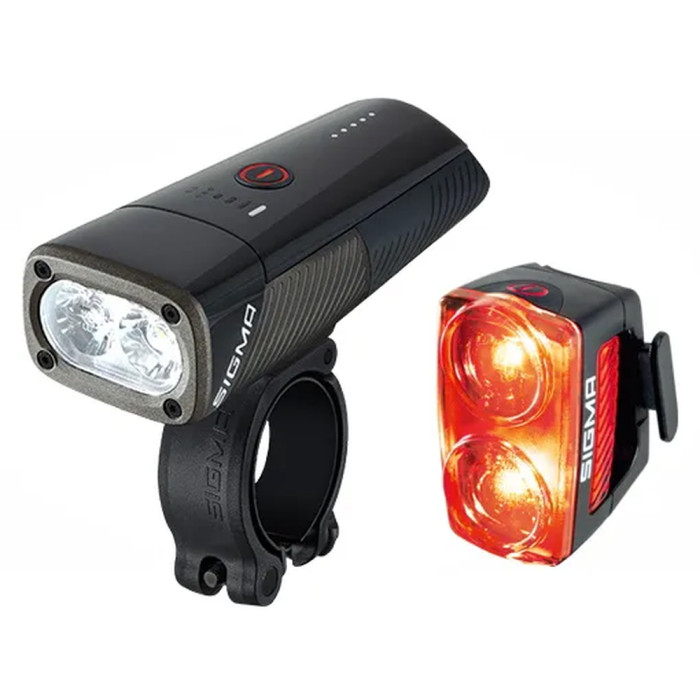 Ліхтар Sigma Sport Buster 1600/Buster RL 150 K-Set 