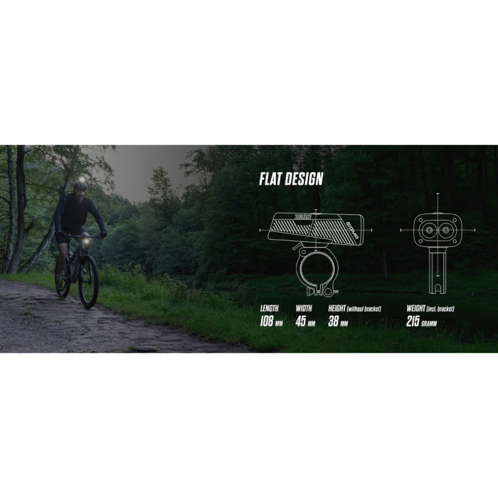 Ліхтар Sigma Sport Buster 1600/Buster RL 150 K-Set 