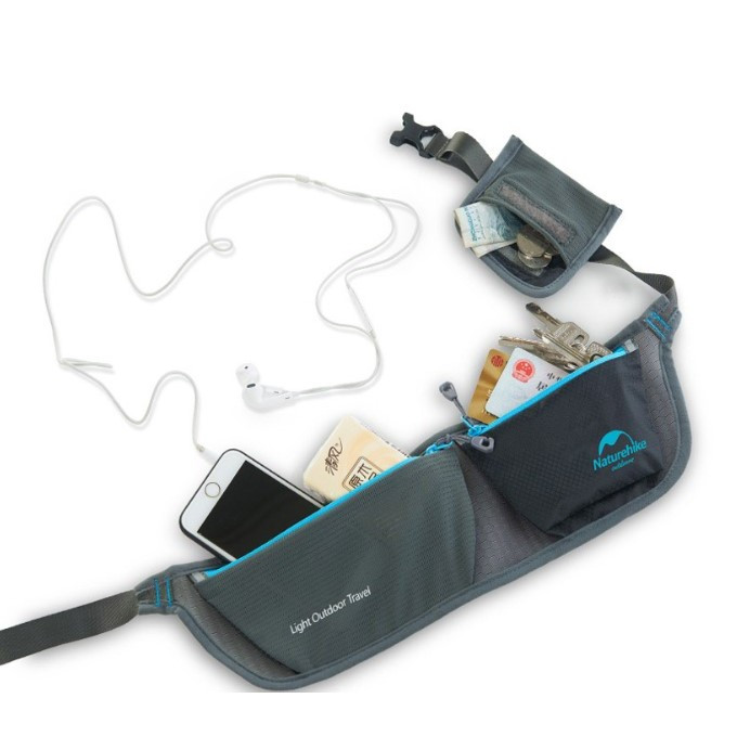 Сумка на пояс Naturehike Ultralight running bag black NH17Y060-B 