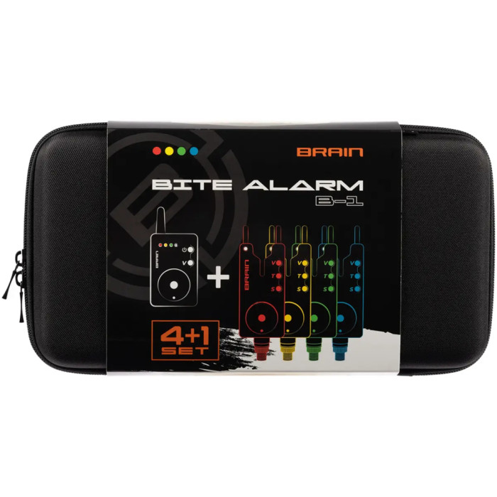 Набір сигналізаторів Brain Wireless Bite Alarm B-1 4+1 