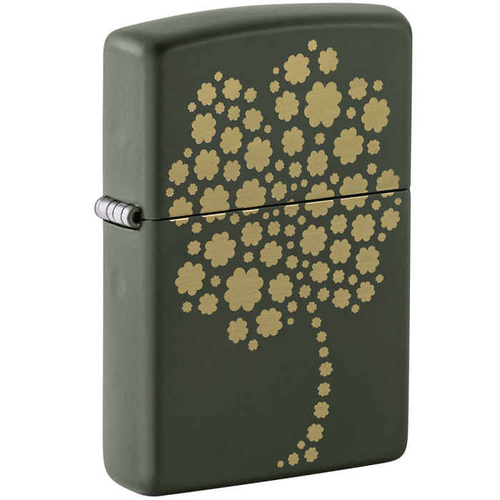 Запальничка Zippo 221 2022PFF Four Leaf Clover Design 48501 