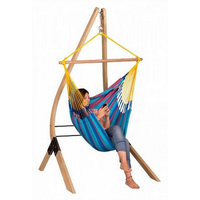 Стілець-гамак зі стійкою La Siesta SNC143VEA131 prune