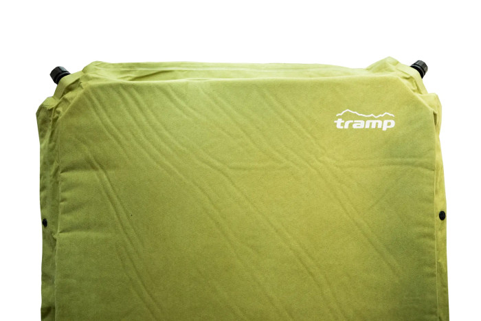 Килимок самонадувний Tramp комфорт з можливістю зістібання olive 190х65х9 UTRI-016 