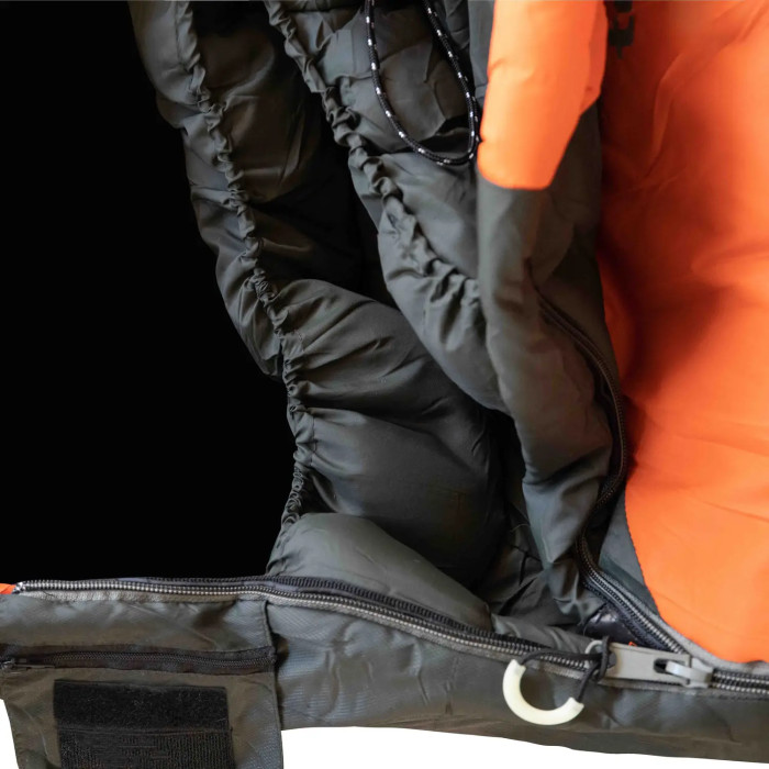Спальний мішок Tramp Arctic Long кокон правий orange/grey 225/80-55 UTRS-048L 