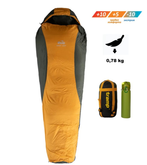 Спальний мішок Tramp Windy Light кокон лівий TRS-055-L 
