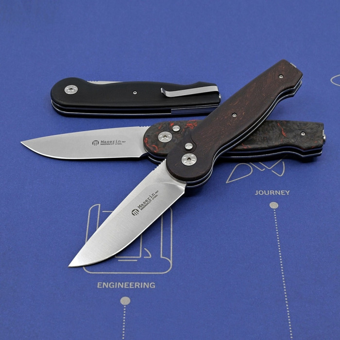 Ніж Maserin Summit, Magnacut, G10, чорний 