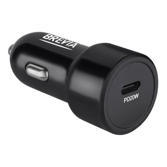 Автомобільний зарядний пристрій Brevia ePower TurboCharge 20W 1xUSB-C 