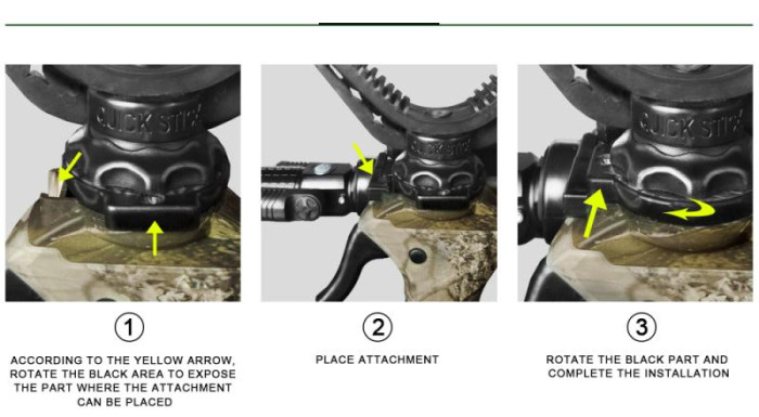 Біпод Fiery Deer DX-003-02 G4 4-е покоління, висота 180 см 
