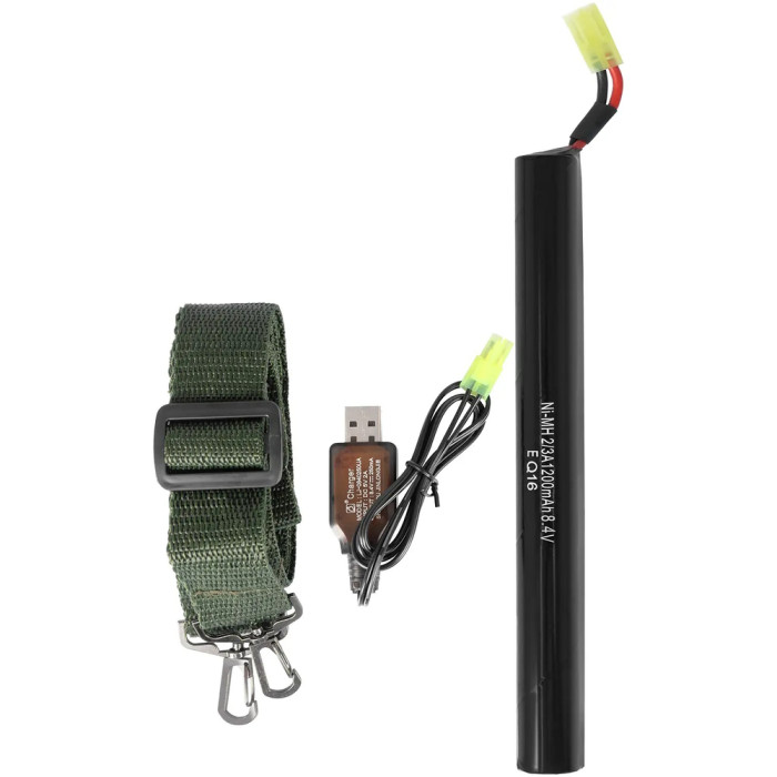 Гвинтівка страйкбольна CYMA CM.028С AK47 Tactical 6 мм 