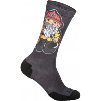 Шкарпетки 5.11 Tactical Sock&Awe Crew Fire Gnome, чорні, M (10041AG)