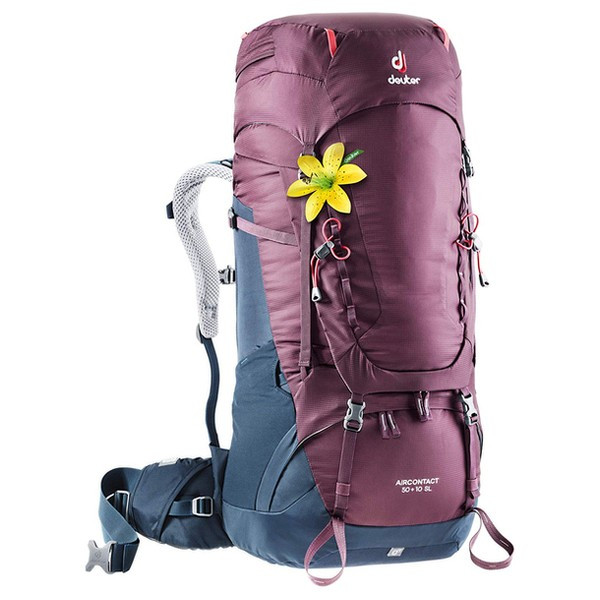 Рюкзак Deuter Aircontact 50 + 10 SL blackberry-navy 