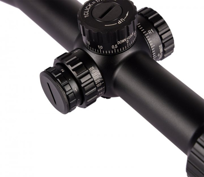 Приціл оптичний XD Precision Black-LR, 4-24x50 IR, MPX1, F1 