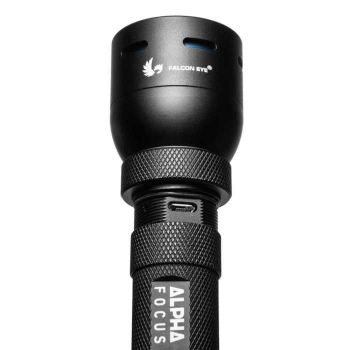 Ліхтар тактичний Falcon Eye Alpha 2.4 (500 Lm) Focus USB Rechargeable (FHH0116) 