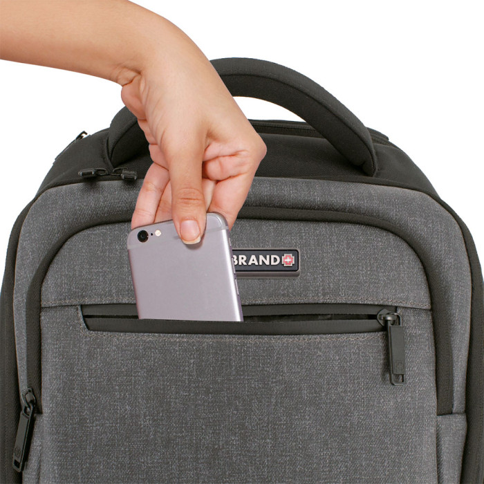 Рюкзак міський Swissbrand Valday 31 Black (SWB_BLVAL001U) 