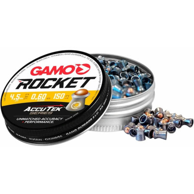 Кульки Gamo Rocket AccuTek 0,60гр. 150 шт. кал.4,5мм