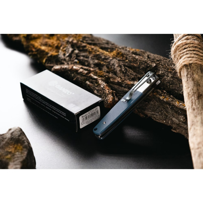 Нiж складаний Ganzo G7211-GY ciрий 