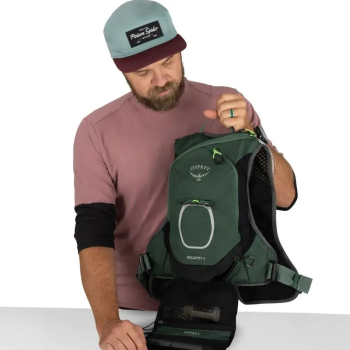 Рюкзак Osprey Escapist Velocity 6 tundra green/botanica - S/M - зелений 