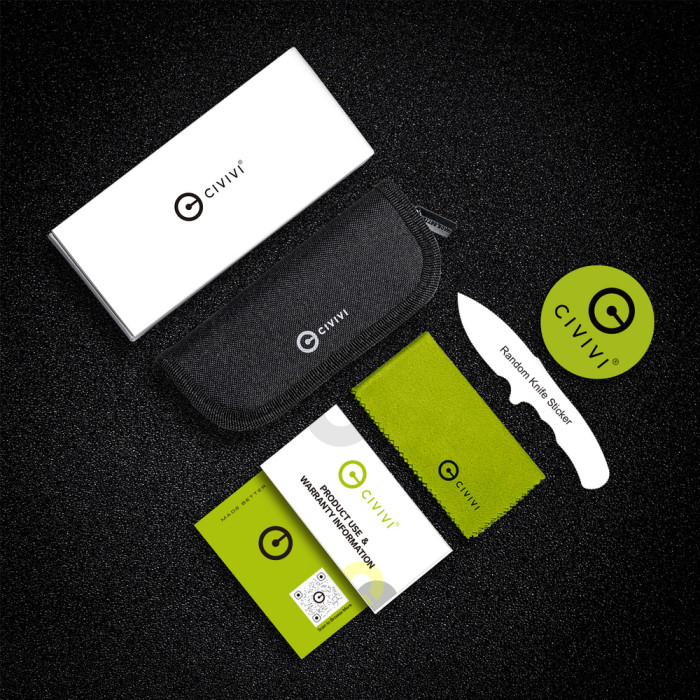 Ніж складаний Civivi Triptych Guibourtia Wood C23085B-3 