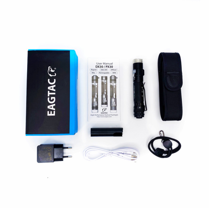 Ліхтар Eagletac DX30LC2-SR Color XP-L HI CW + 365nm UV 