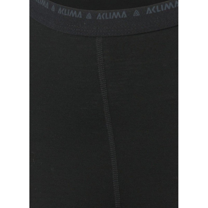 Термокальсони жіночі Aclima LightWool Longs Woman JetBlack, M 