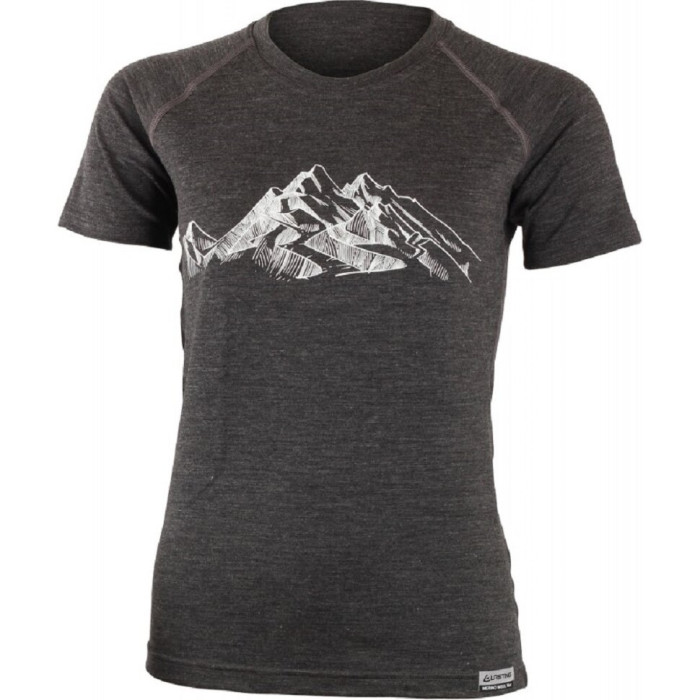 Термофутболка жіноча Lasting HILA 6666 зелена (сіра), M 