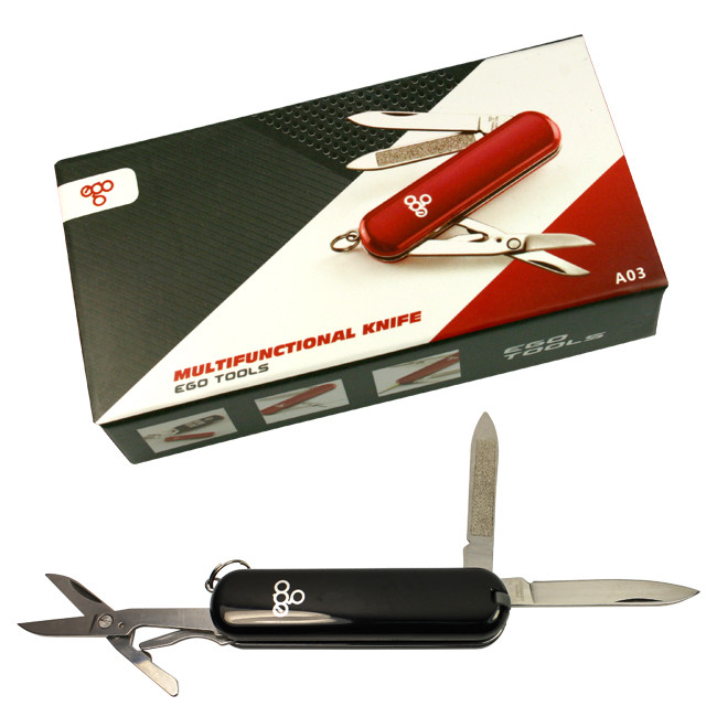 Ніж Ego A03 брелок, чорний 