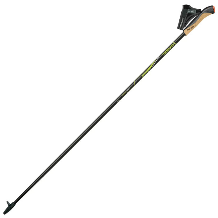 Палиці для скандинавської ходьби Gabel FX-75 Snake Carbon 120 Dual Spike (7009351011200) 