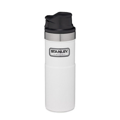 Термокружка Stanley Classic Trigger-action 470 мл Polar white