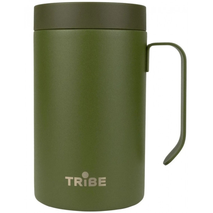 Чашка-термос Tribe Adventure Mug 450 мл T-FA-0032, olive 
