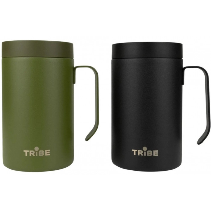 Чашка-термос Tribe Adventure Mug 450 мл T-FA-0032, olive 