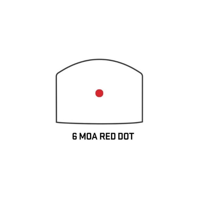 Приціл коліматорний Sig Optics ROMEO-X PRO FOOTPRINT, OPEN, 6 MOA RED DOT, BLACK 