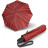 Зонт Knirps T.200 Soft Scarlet Авто / Складной / 8спиц / D99x28см