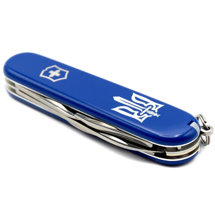 SPARTAN UKRAINE 91мм/12функ/син/штоп/Трезубець ОУН біл. 