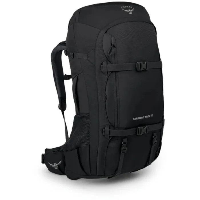 Рюкзак Osprey Farpoint Trek 55 black - O/S - чорний 