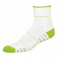 Термошкарпетки InMove Fitness Deodorant білий з зеленим