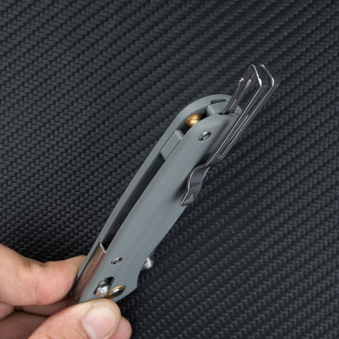 Ніж складаний SRM Medal 255L-GK2, сірий 