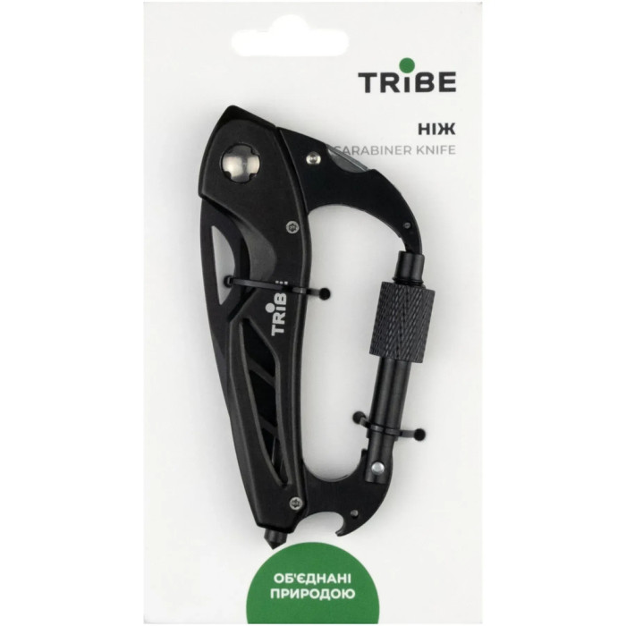 Ніж Tribe Carabiner Knife T-MG-0014-black 