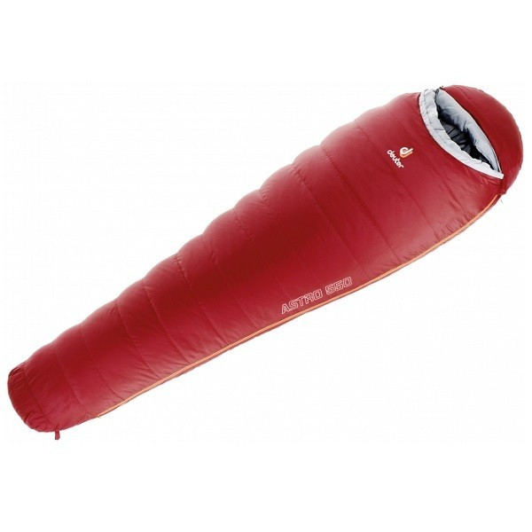 Спальний мішок Deuter Astro 550 L 500 cranberry лівий (3711517 5000 1) 
