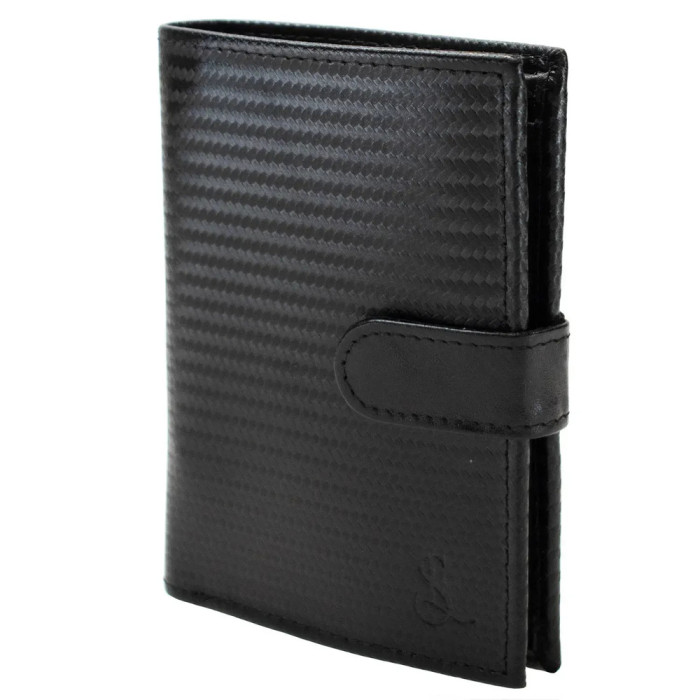 Портмоне чоловіче шкіряне Semi Line RFID Black (P8270-0) 