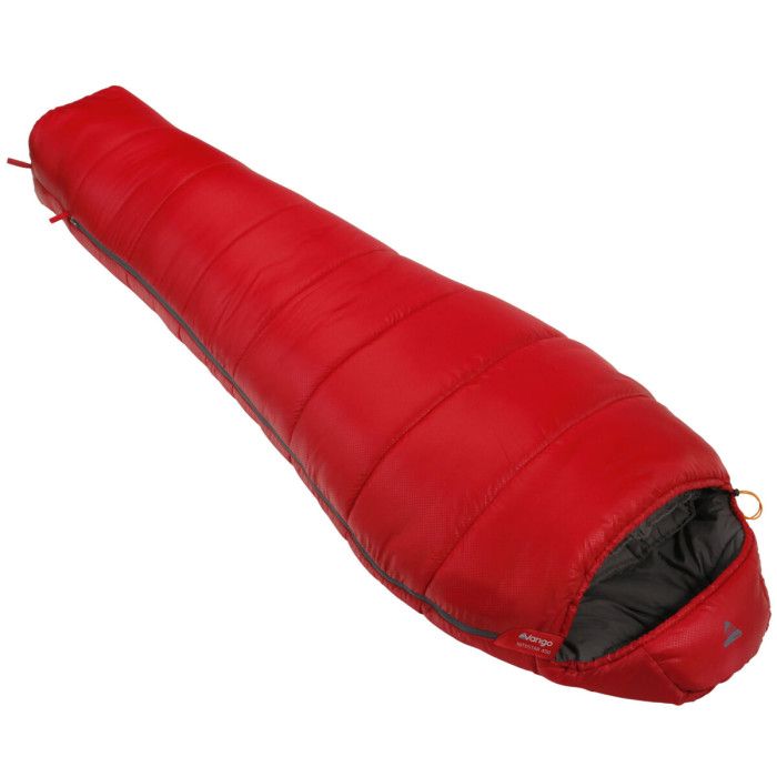 Спальний мішок Vango Nitestar Alpha 450 /-11°C Red Left (SBPNITESTR03176) 